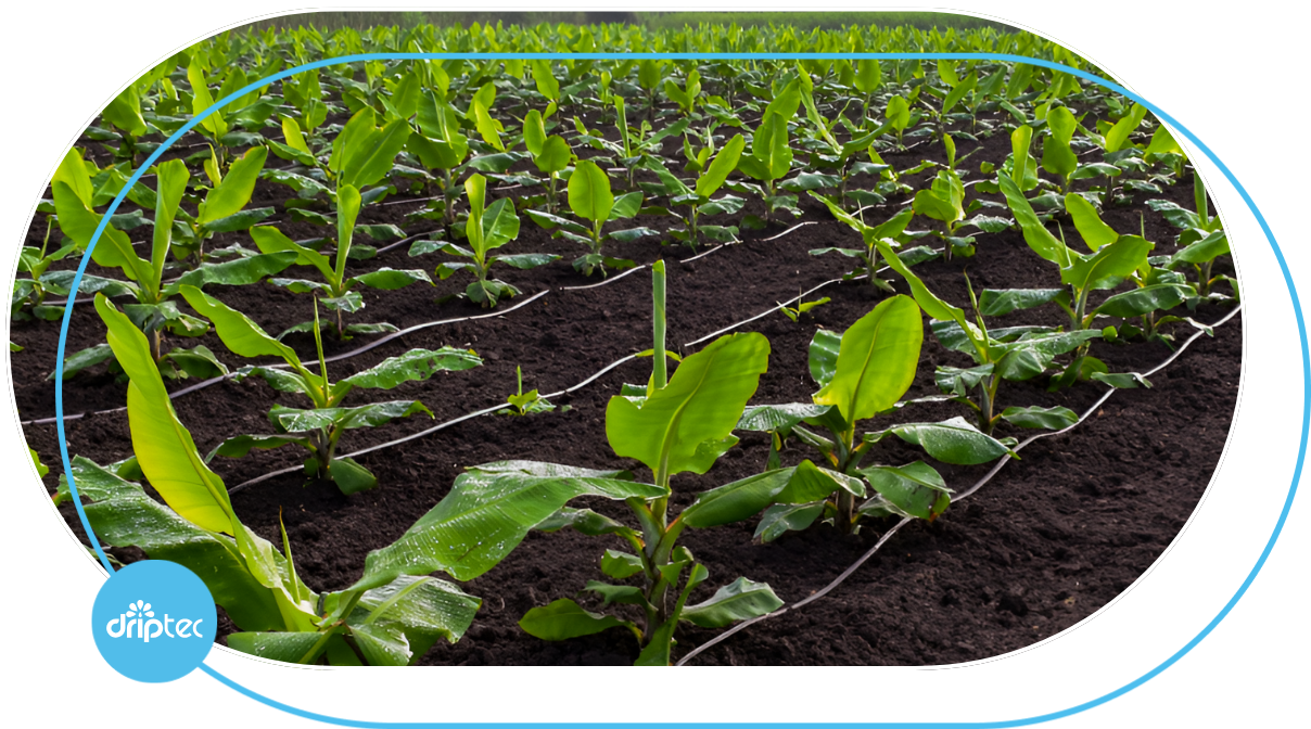 Drip Irrigation for Banana